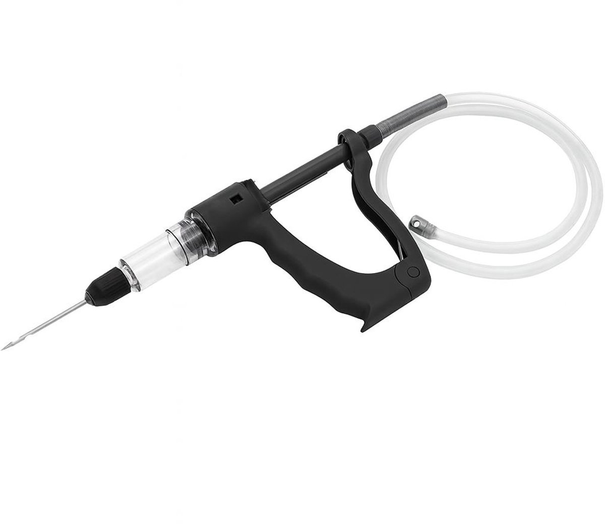 Brisketbbq® - marinade injectiespuit - Vlees injectiespuit - Marinade injector - Marinade spuit - pekelinjector - pekel spuit - Halfautomatische vleesinjector