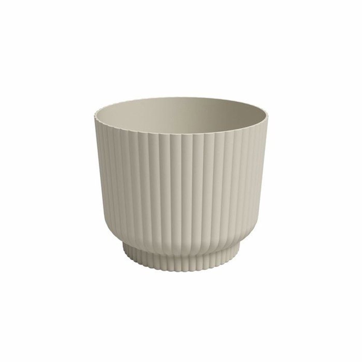 Bloempot - ARTEVASI - Miami Wavy - 30 cm - 13 L - Crème
