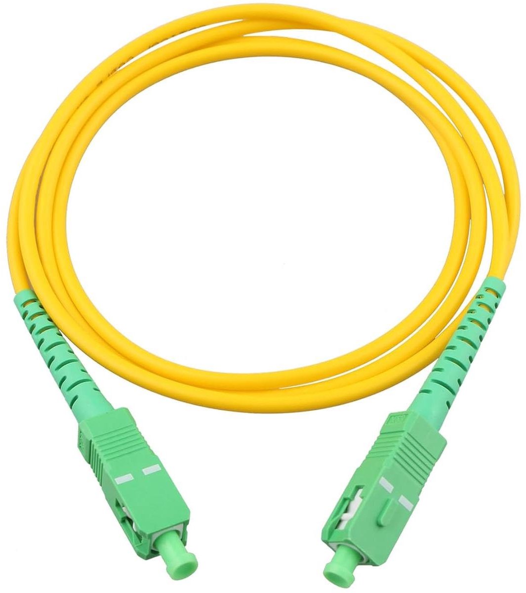 Cosensi - Glasvezelkabel voor FTTH toepassing - SC/APC naar SC/APC - Singlemode - LSZH - 1 meter