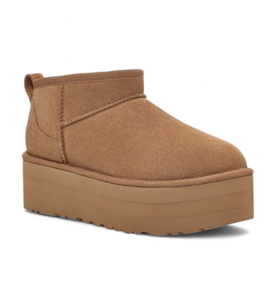 Bottes À Plateforme Ugg Australian W Classic Ultra Mini - Fashion Wear - Femme