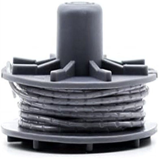 6 stuks reservedraadspoel 5307-20 voor Gardena turbotrimmer; reserveonderdeel voor grastrimmer 9805, 9806, 9807, 9808, 9809, 9827, 8846, 8847, 8848, 9870, 9872, 9874 - Ø 1 ,6mm, 6,1 m Lengte van Merkloos	 — afbeelding 3