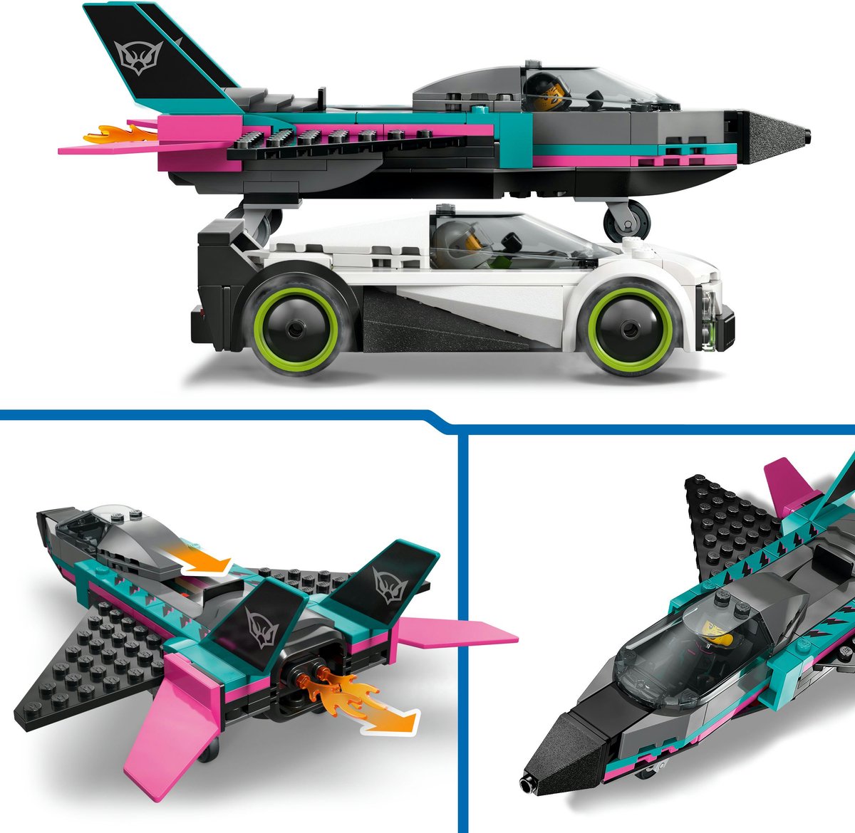 LEGO City Great Vehicles - 60489 - Straalvliegtuig vs. Sportauto – foto 5