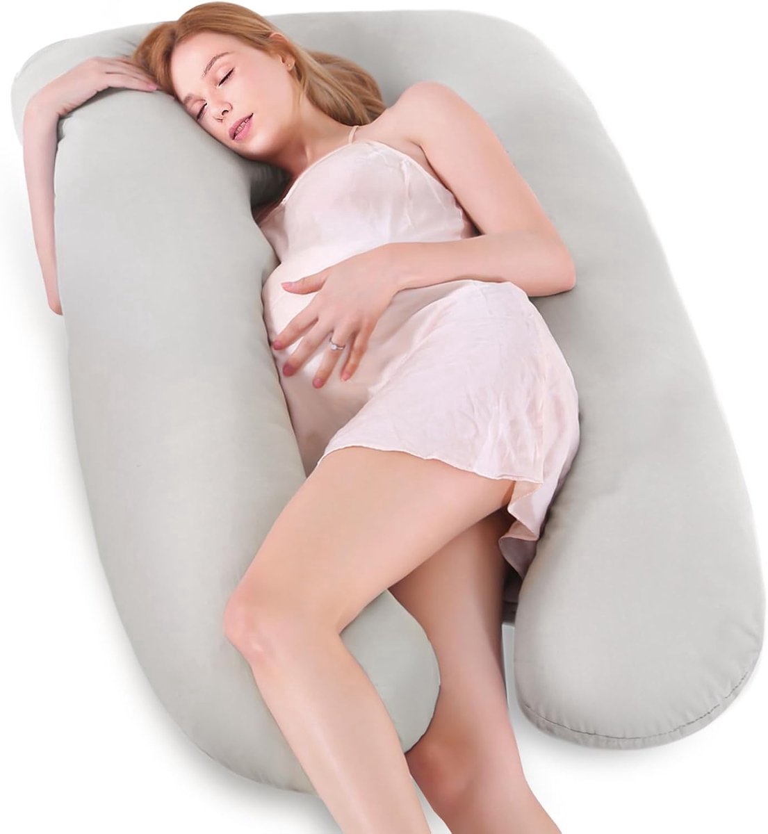 Stunq® Ergonomisch Zachte Stevig Zwangerschapskussen - Individuele Ondersteuning en Comfort