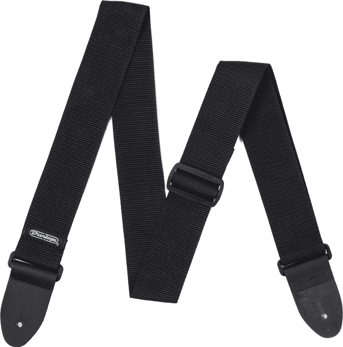 Dunlop D07-01BK Gitaarband - Zwart