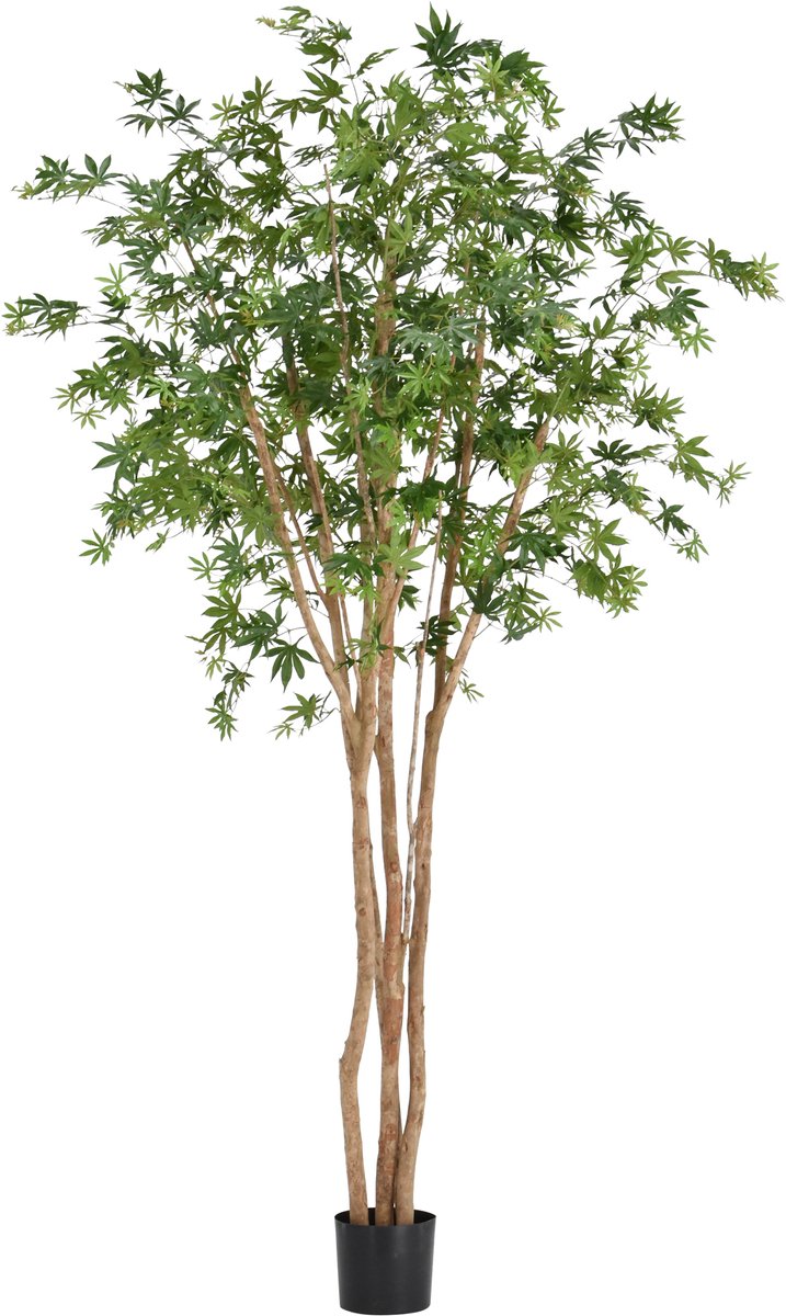 maxifleur Kunstplanten Acer Kunstboom deluxe groen 250cm op stam