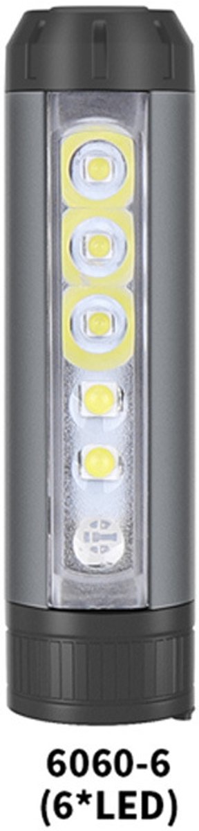 Hoofdlamp, USB-oplaadbaar, magnetische voet, geschikt voor outdoor kamperen, wandelen, vissen, hardlopen, fietsen, stijl 3
