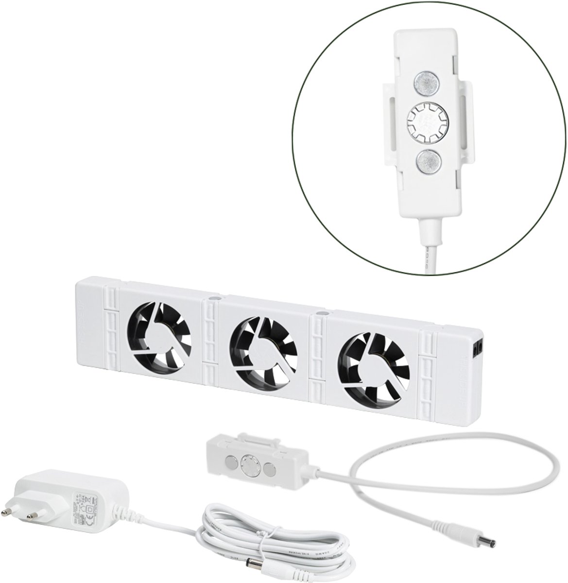 SpeedComfort Radiator Ventilator Mono set