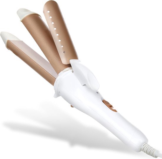 Foto: 2 in 1 keramische krultang en stijltang stijltang professionele haarstylingtool met twee functies 1 18 krulvolume 160 200c warmte snelle verwarming