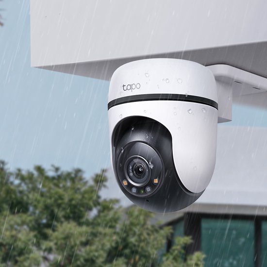Tapo C500 Beveiligingscamera buiten - Full HD - 360° horizontaal & 130° verticaal - IP65-WiFi Camera