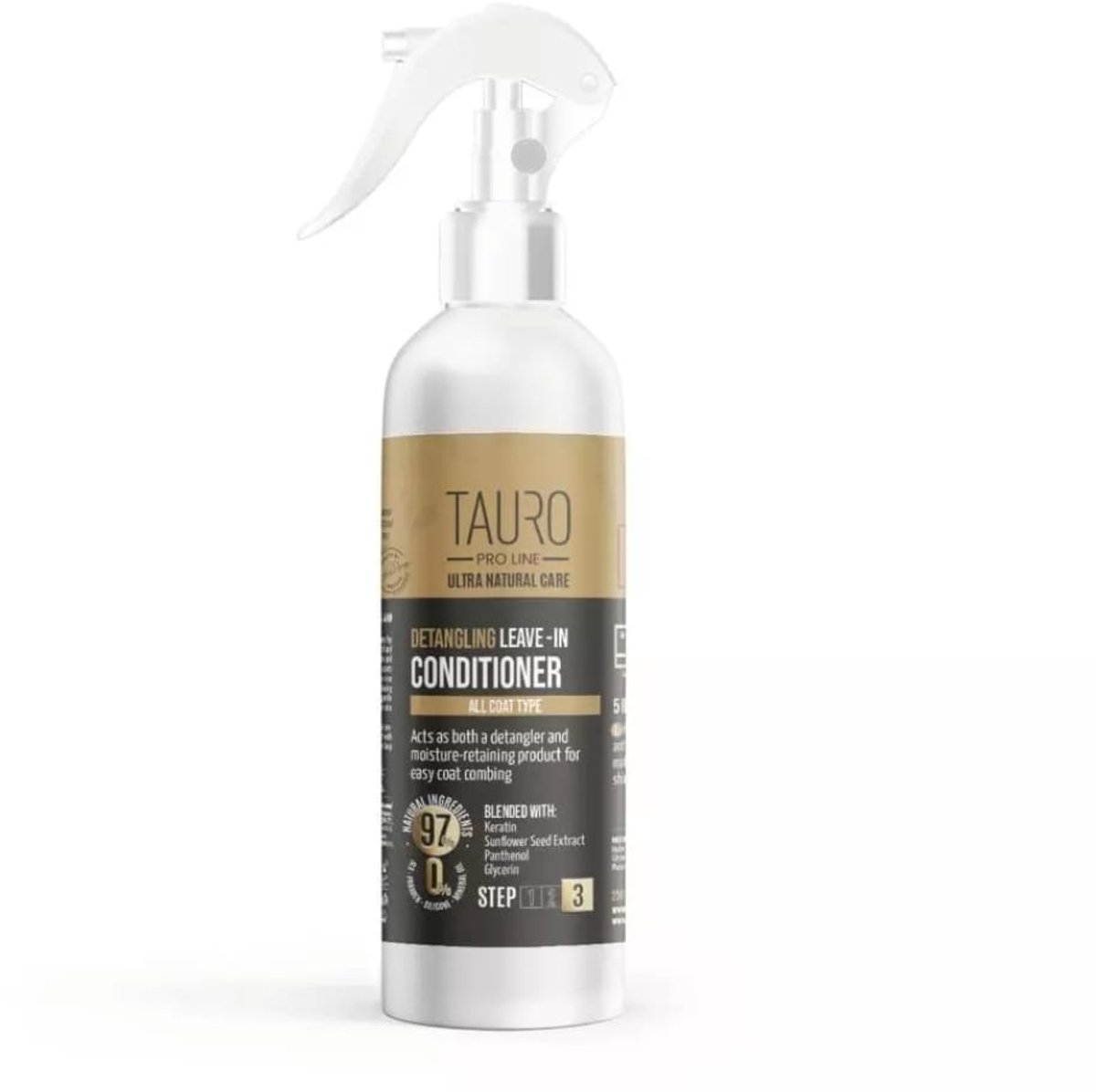 Tauro Pro Line - Detangle Leave-in Conditioner spray - Ontklitspray - Vacht - Hond