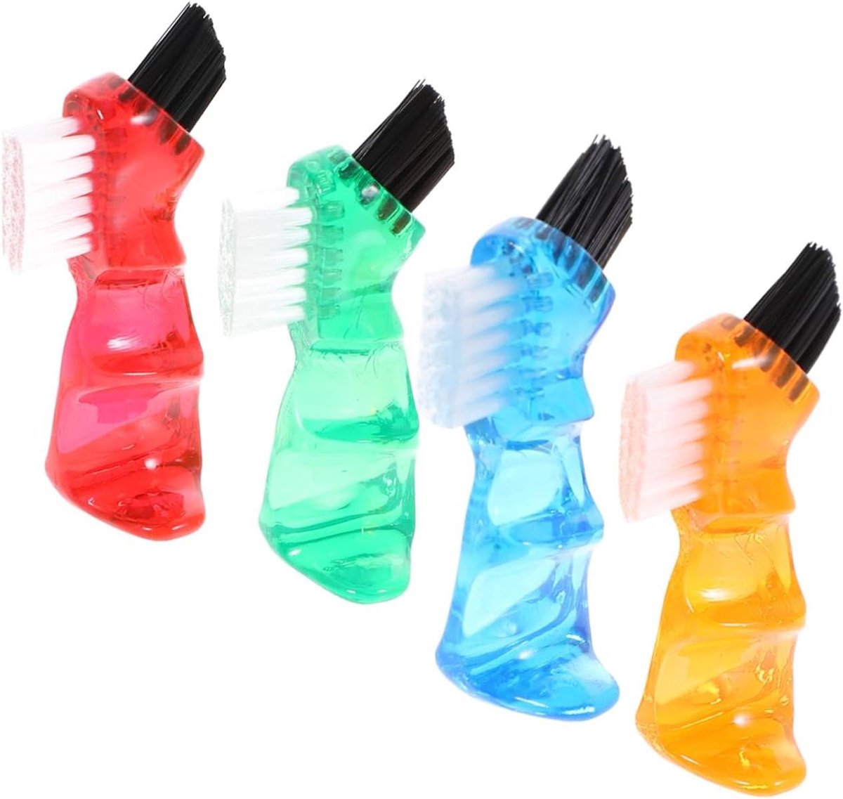 Cosensi - Set van 4 Draagbare Mini Tandenborstels voor Mondverzorging
