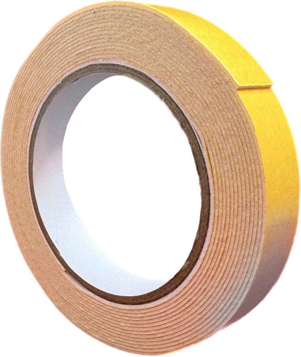 Dubbelzijdige tape - breedte 12 mm, lengte 50 m