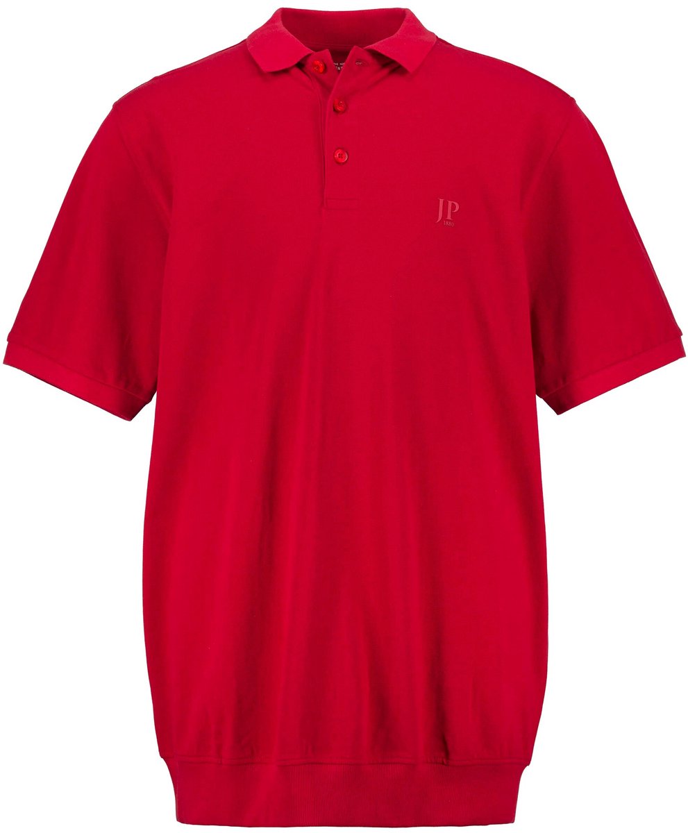 JP 1880 - Heren - Poloshirt basic Buik-Fit korte mouwen piqué - Salsa - Maat 5XL