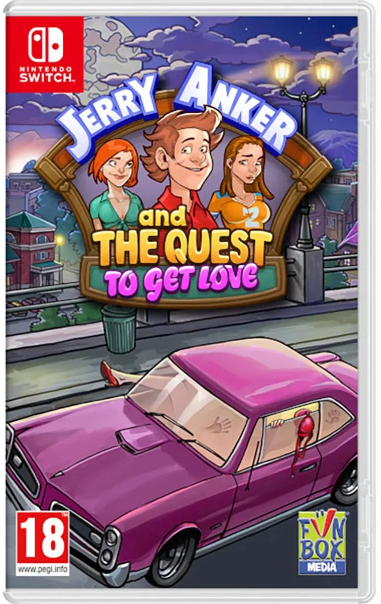 Nintendo Games Switch Jerryankerandthequesttogetlove With Adult Themed Art Book Paars