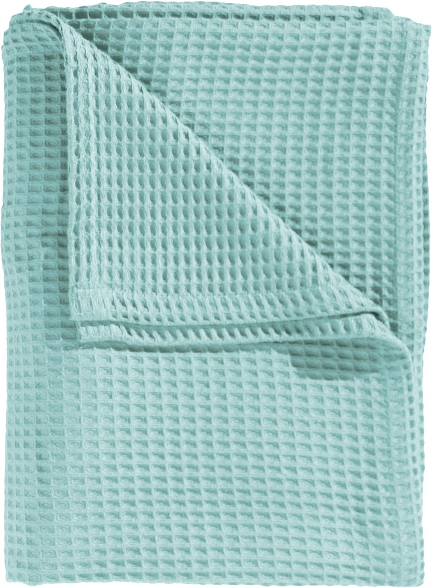 Heckettlane Bed Sprei Wafel - Bedsprei Eenpersoons - Wafeldeken - 180x260 cm - Groen
