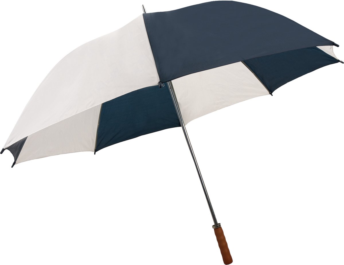 Impliva Paraplu Marine-wit Blauw - UNI