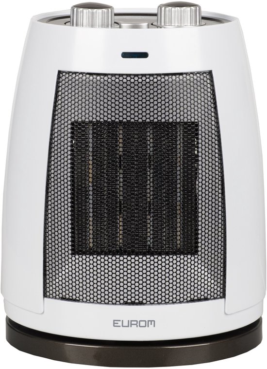 Eurom Safe-T-Heater 1500 - Keramische kachel - 3 warmtestanden - Oververhittingsbeveiliging - Omvalbeveiliging - 1500W