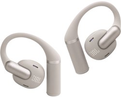 JBL Sense Pro - Open Ear Oordopjes - Oortjes Draadloos - Sport Oordopjes - Bluetooth - Sporten - Hardlopen - 38 uur - Spatwaterdicht - IP54 - Oorhaak - Grijs