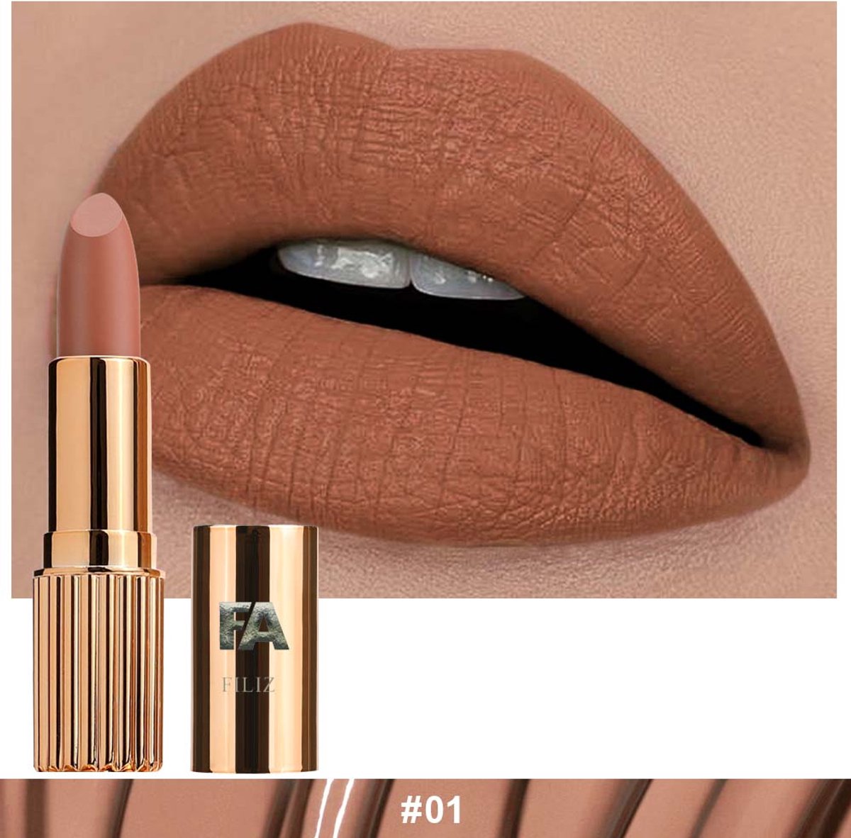 Filiz lippenstift caramel