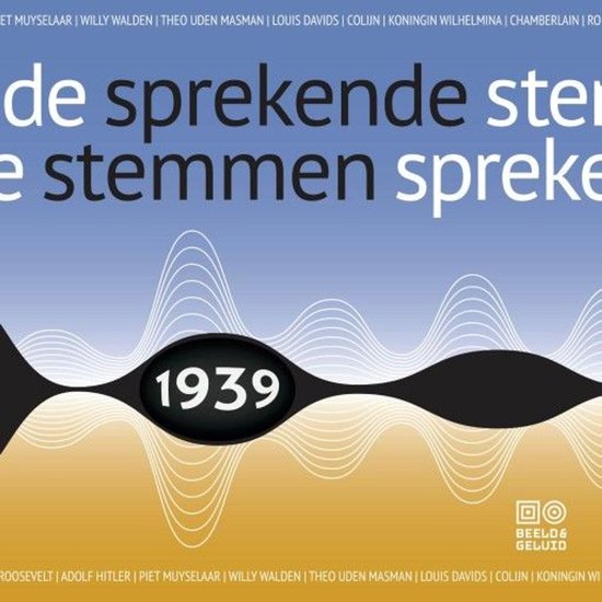 Sprekende stemmen 1939 - cover