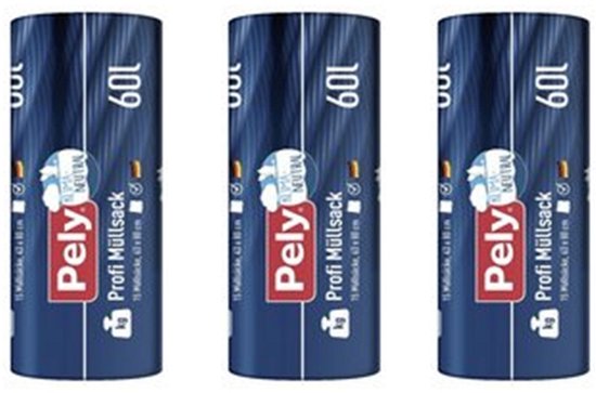 80% Recyclé 10 Rouleaux De 15 Sacs Poubelle Refermables 30L | Leroy Merlin