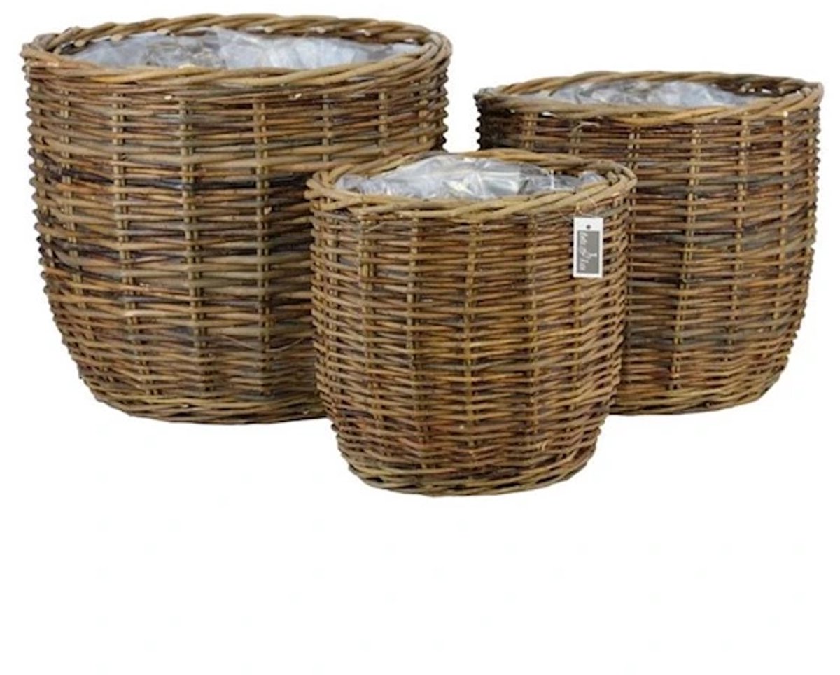 Mand apron bruin s/3