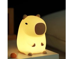 Heppie Capybara Nachtlampje - Siliconen Knijplamp voor Kinderen