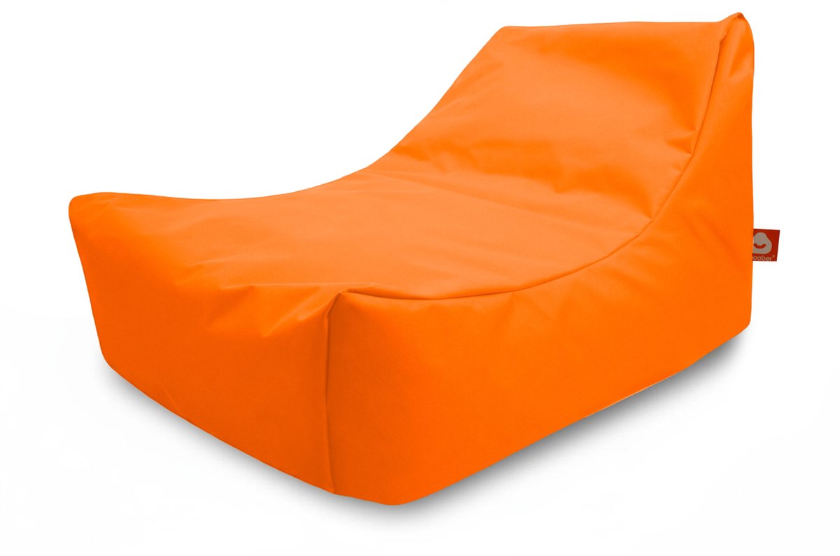 Whoober loungestoel zitzak Bali outdoor oranje - Wasbaar - Voor binnen en buiten
