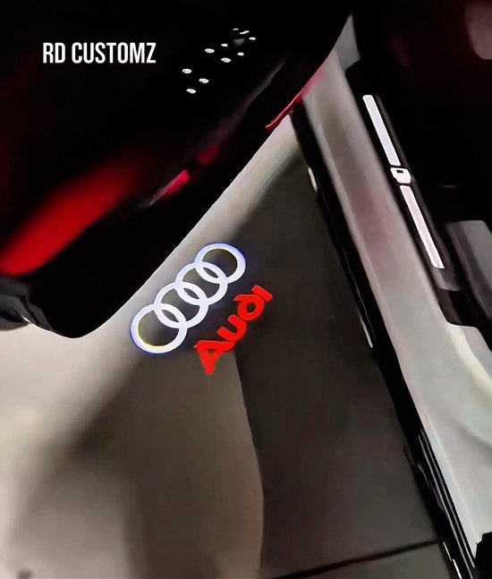 RD Customz® Instapverlichting LED – Plug & Play – Geschikt voor Audi (A1, A3, A4, A5, A6, A7, A8, R8, Q3, Q5, Q7, Q8, TT) – Set van 2