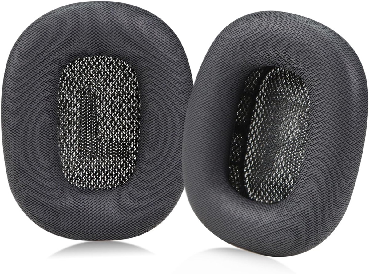 Set Oorkussens voor Apple Koptelefoon - AirPods Max Oorkussen - AirPods Max - Geweven stof met Traagschuim