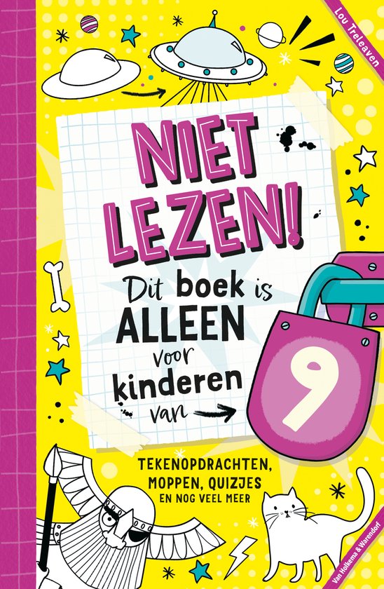 Niet lezen! Dit boek is alleen voor kinderen van 9 - cover
