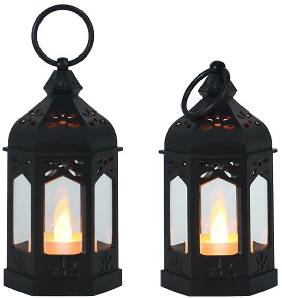 LED Kaars rustiek incl. timer - 7.50x15.00cm - Parelmoer | RC Hellevoet