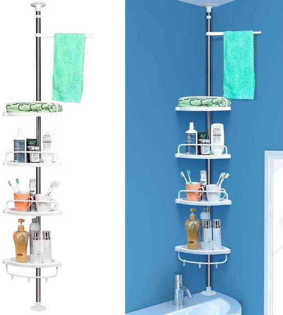 Telescopic bathroom shelf | bol