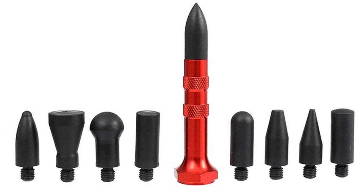 CSGoods - Deuk Reparatie Gereedschap Set voor Auto | Verf-Vrije Dent Repair Kit met 9 Heads