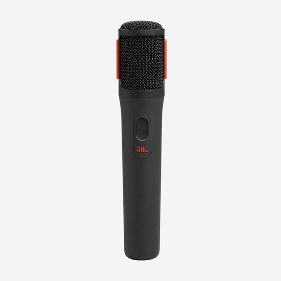 JBL PartyBox On The Go 2 – Draagbare Bluetooth Speaker - Met Draadloze Microfoon - Handige Schouderriem - LED verlichting - Spatwaterdicht - Zwart