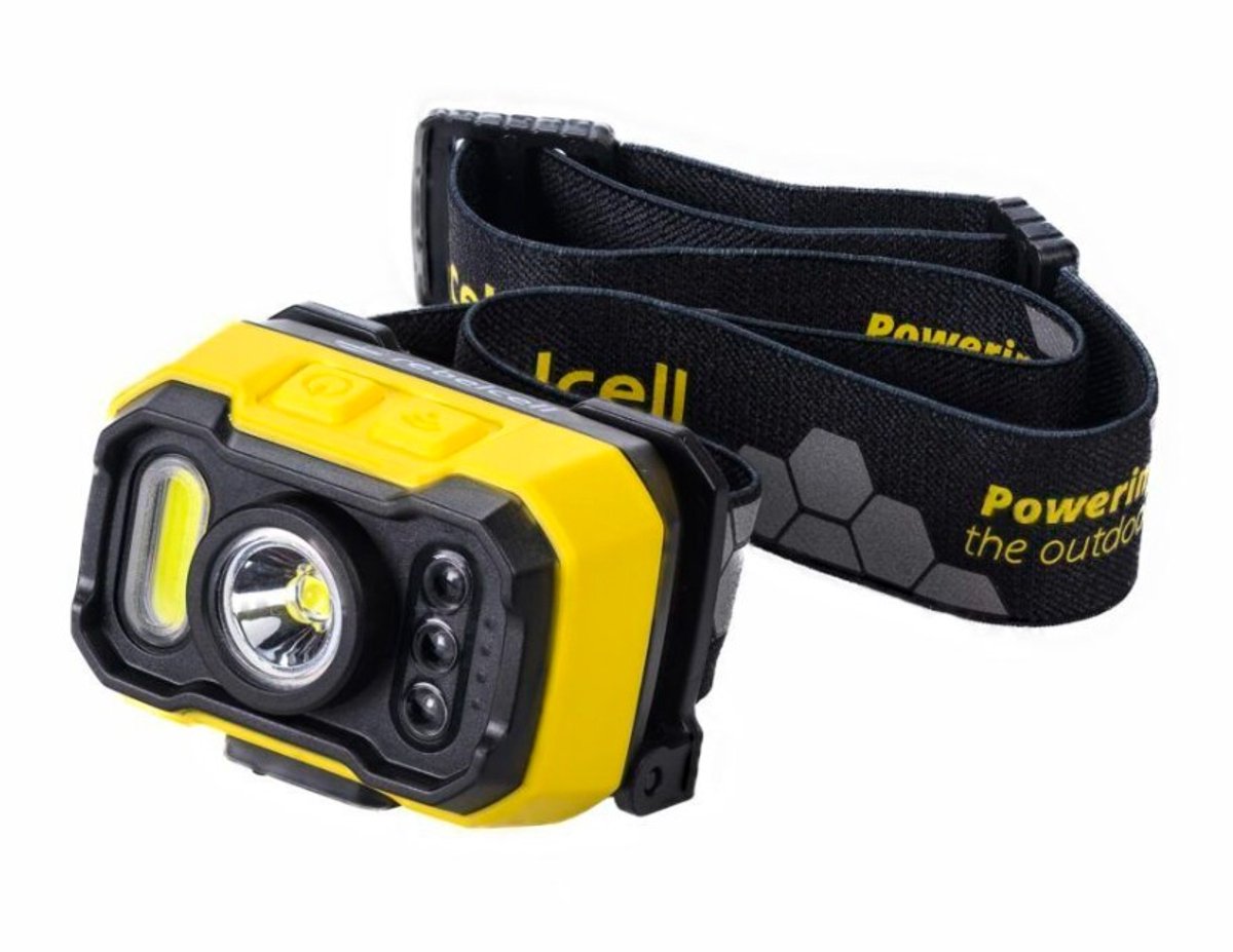 Rebelcell Rebeltorch PRO Hoofdlamp - Hoofdlamp