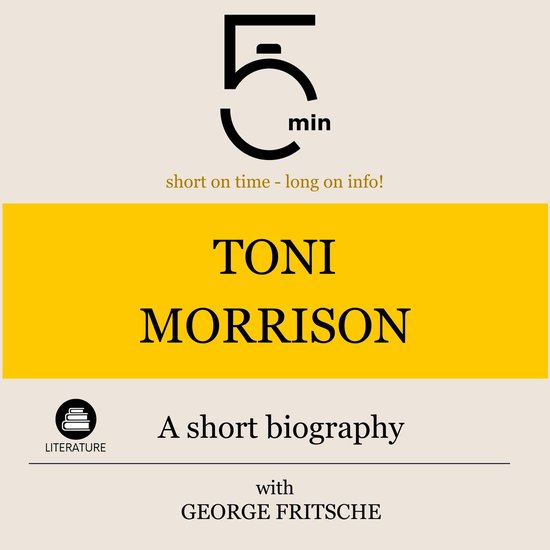 Toni Morrison: A short biography - cover