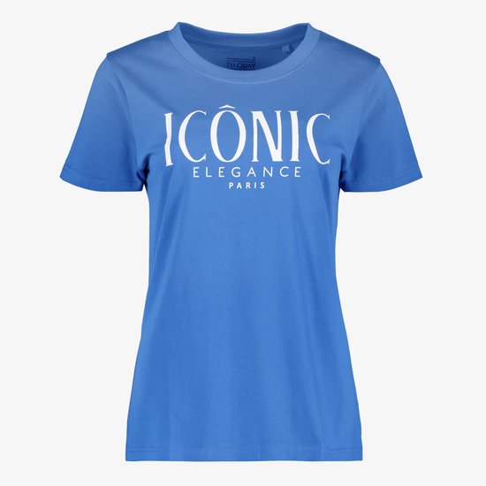 T-shirt femme TwoDay à imprimé bleu - Taille M