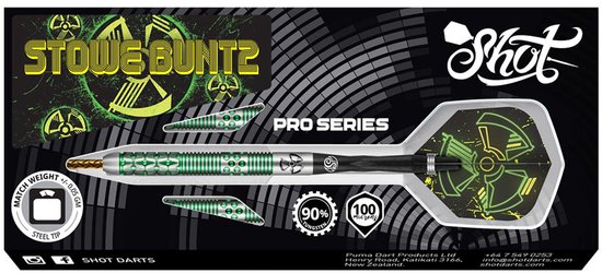 Shot Stowe Buntz 2.0 90% - Dartpijlen van Shot! — afbeelding 5