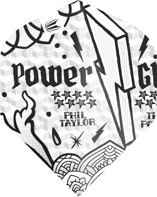 Target Power 3 Sets Ink 2023 NO2 - Dart Flights van Target — afbeelding 2