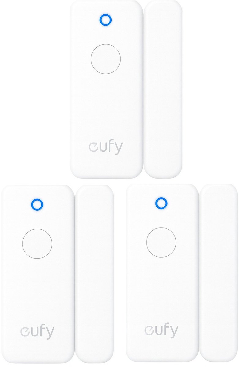 Eufy Entry Sensor E20 3 - Pack – Geavanceerde Editie, Batterij gaat tot 5 jaar mee