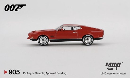MINI GT 1/64 Ford Mustang Mach I - James Bond-Diamonds are Forever