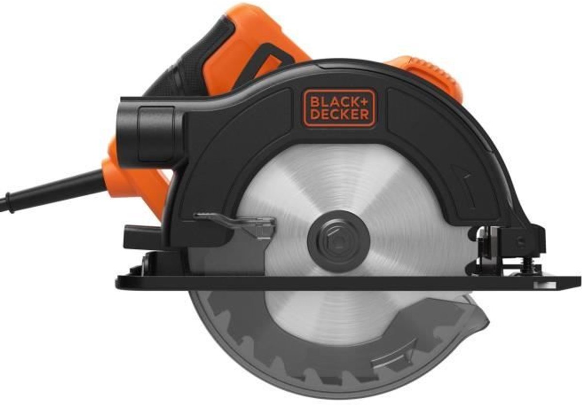 Scie circulaire filaire - BLACK&DECKER - CS1200-QS - 1200W - Profondeur de coupe 37 mm