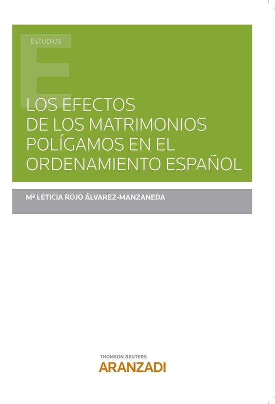 Los efectos de los matrimonios polígamos en el ordenamiento ... - cover