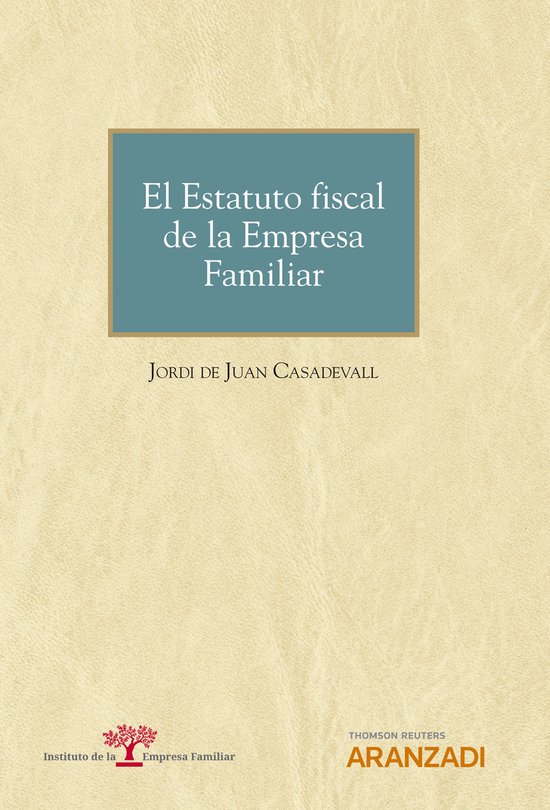 El Estatuto fiscal de la Empresa Familiar - cover