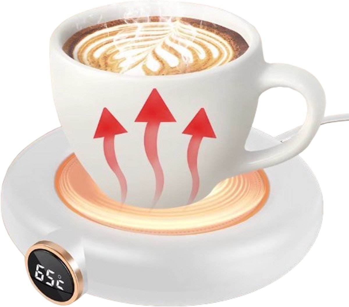 Mok Verwarmer - Koffie - Thee - USB - Warm Houden