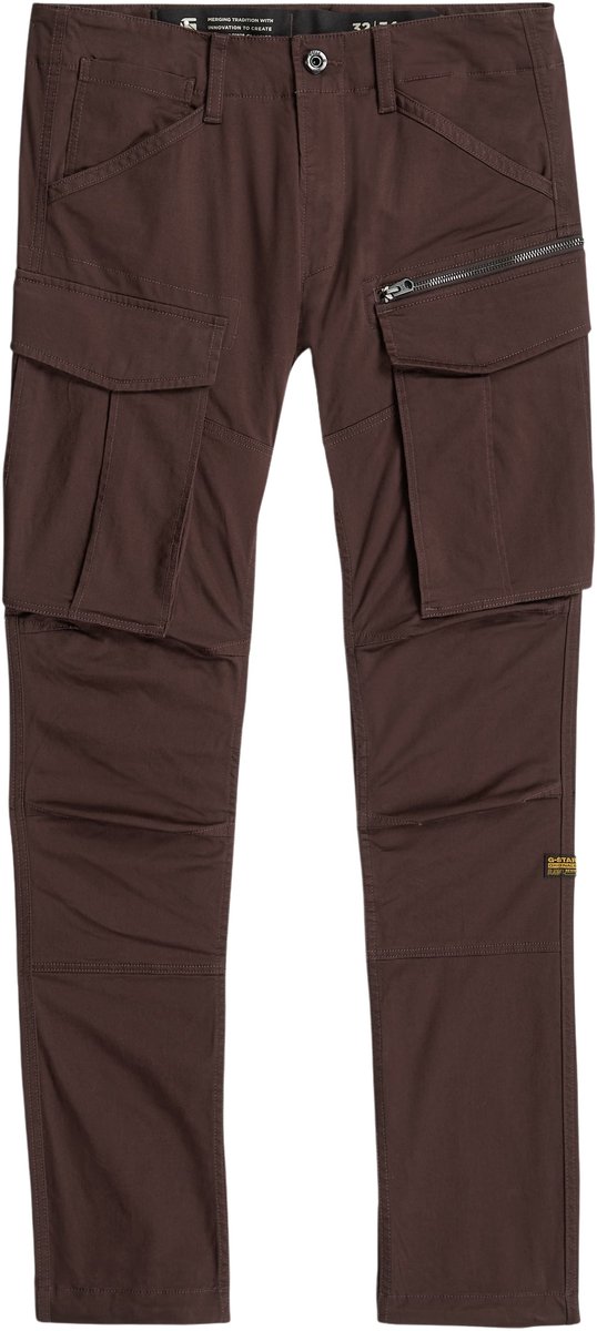 G-Star Rovic Zip 3D Regular Tapered Heren Jeans Chocolate Plum