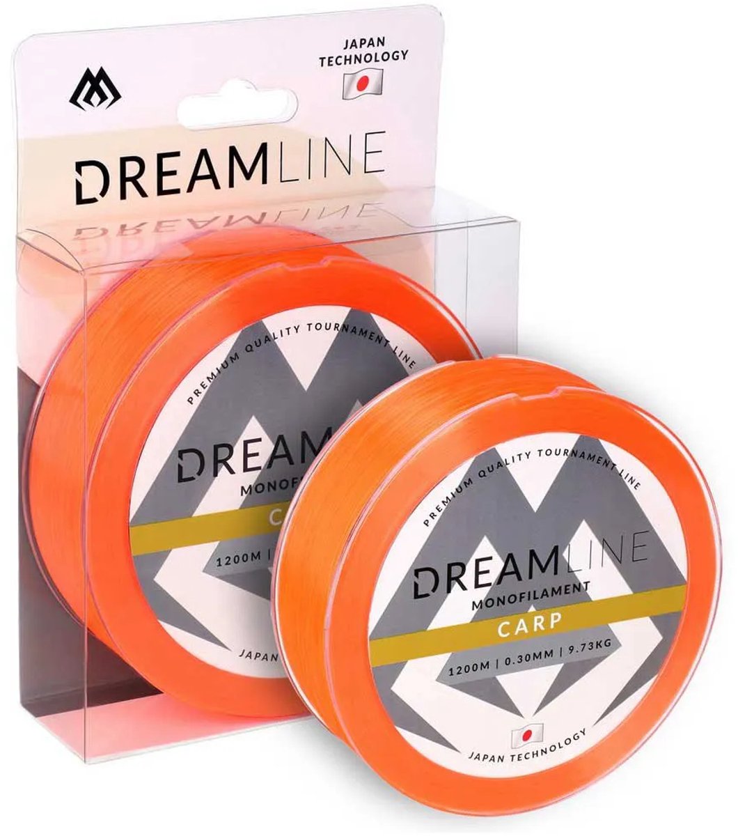 Mikado Dreamline Carp Fluo Oranje Vislijn 0.30mm 1200m