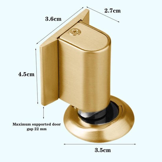 Magnetischer Türstopper im 2er-Pack Magnetischer Türstopper im 2er-Pack