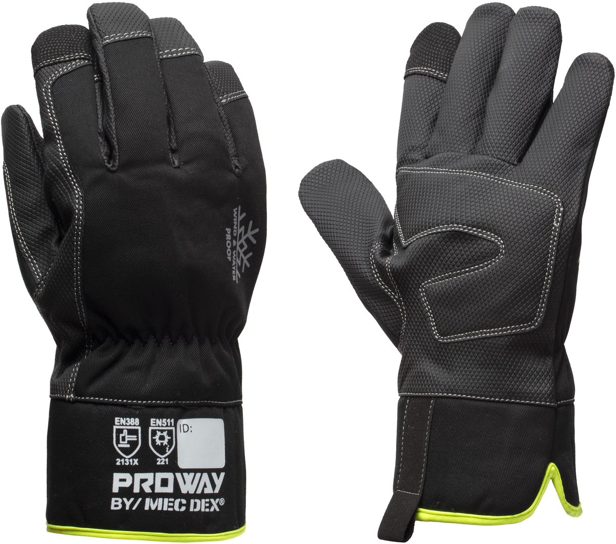 Proway Protection Mec Dex WN-863 – Winterhandschoenen – Werkhandschoenen – Winddicht – Touchscreen – Maat S/7